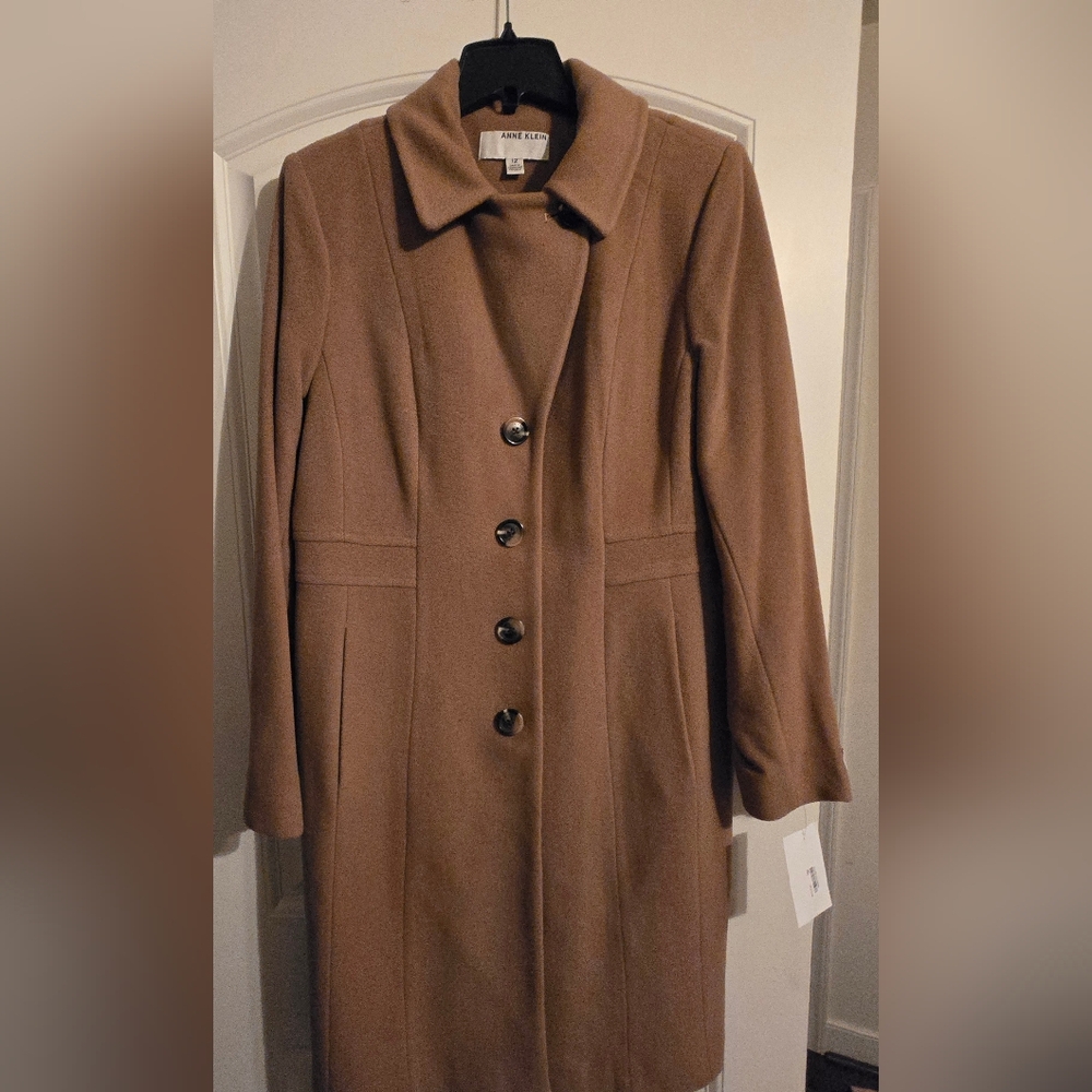 Anne Klein Women's Tan Trench Coat - Picture 14 of 14
